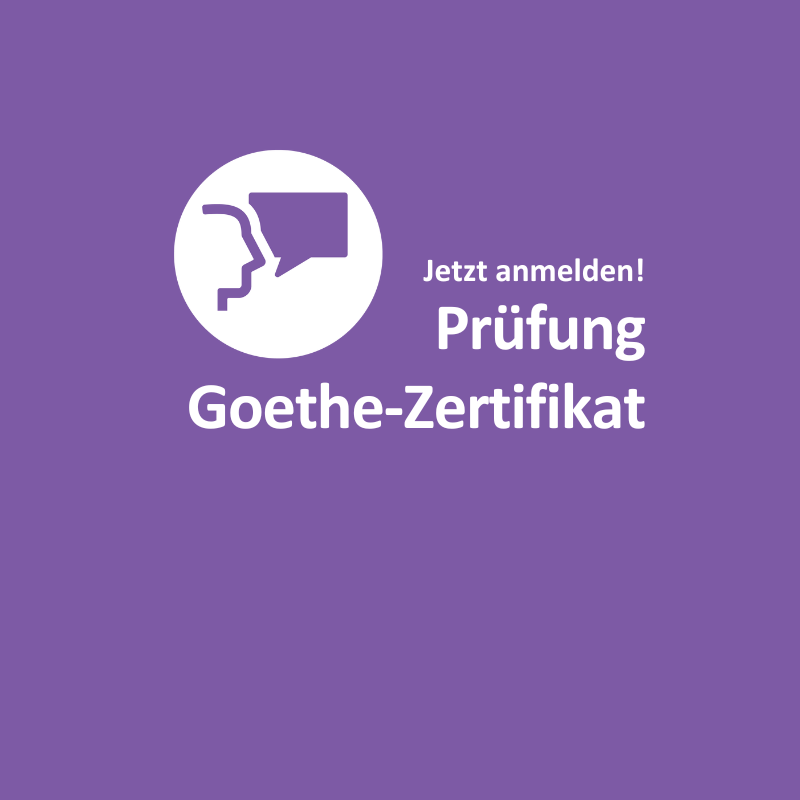 Öffnet die Seite 'Ingolstadt: Prüfung für das Goethe-Zertifikat B2 - noch Plätze frei'